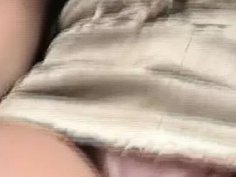 Hot german redhead sucks big cock on train - hardcore blowjob